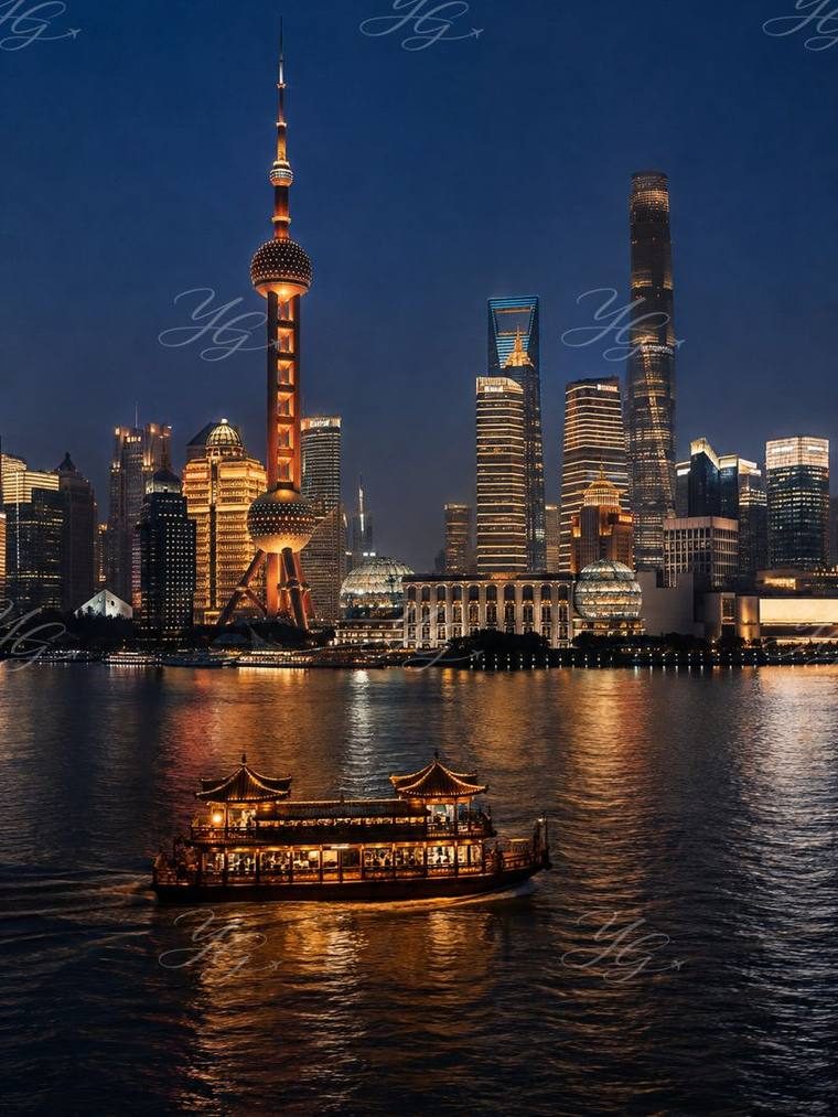Shanghai by night